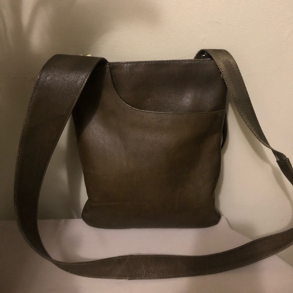 RADLEY LONDON Bags Radley London Leather Olive Green Crossbody Bag Poshmark